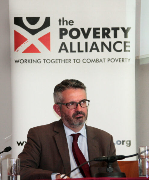 Poverty Alliance director Peter Kelly